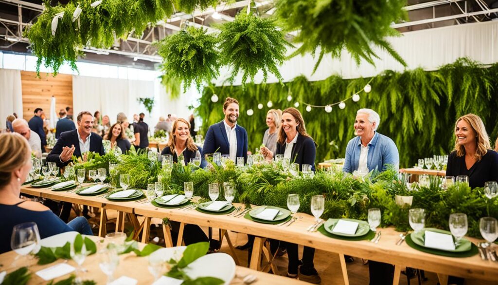 Decoração Sustentável para Eventos